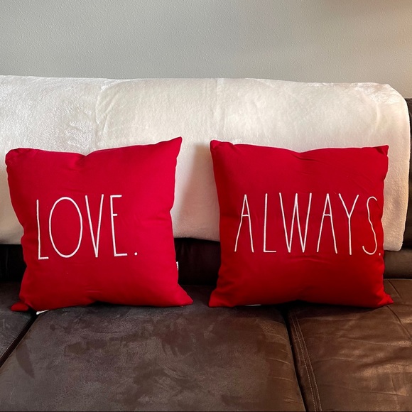 Rae Dunn Other - Rae Dunn Love Always Pillow Set
